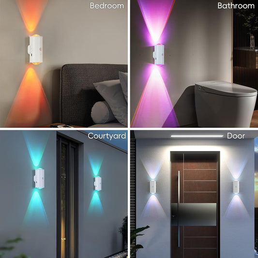 Colorful Wireless Wall Lights